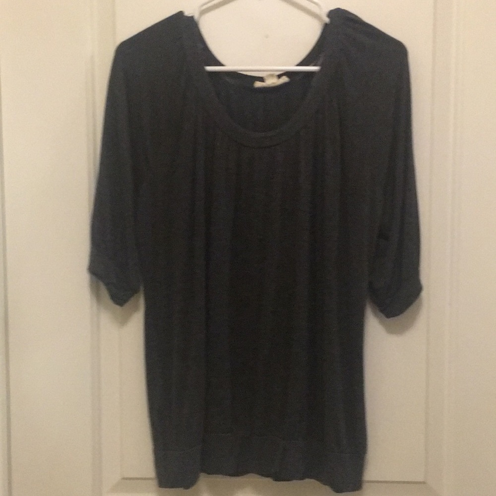 Simply gray blouse